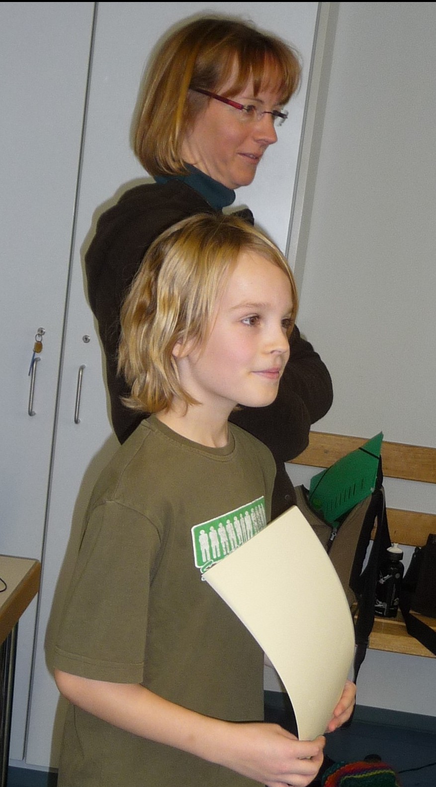Ein stolzer Urkundentraeger