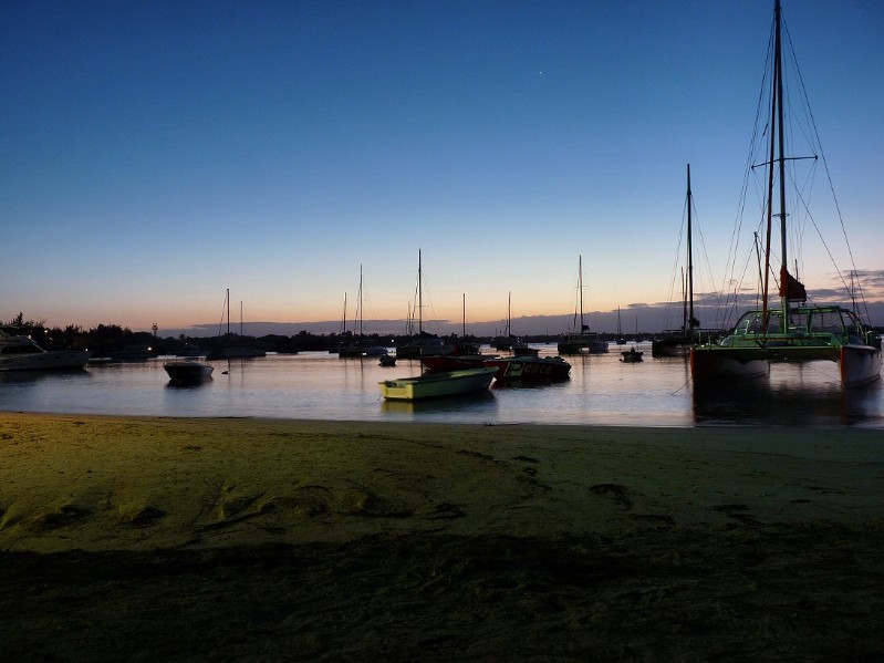 Sonnenuntergang in Grand Bay
