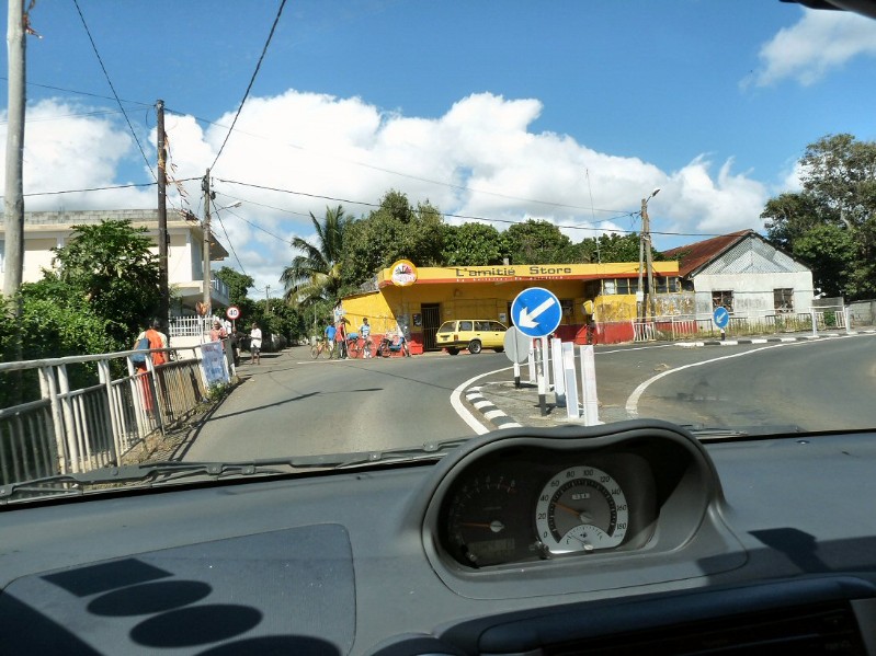 farbenfroher Mini-Markt