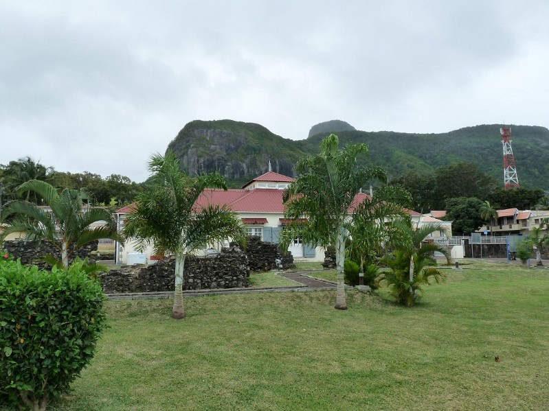 Überreste eines anderen Forts