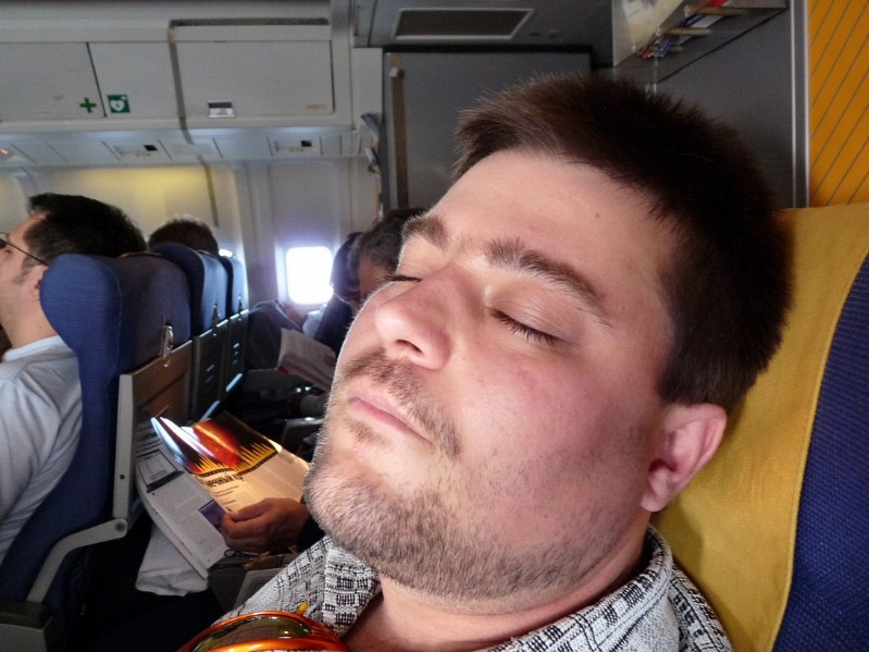 Andreas schäft den Schlaf des Gerechten