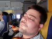 Andreas schäft den Schlaf des Gerechten