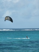 Windsurfen per Schirm statt Segel
