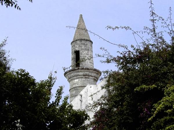 Minarett in der Altstadt von Rhodos