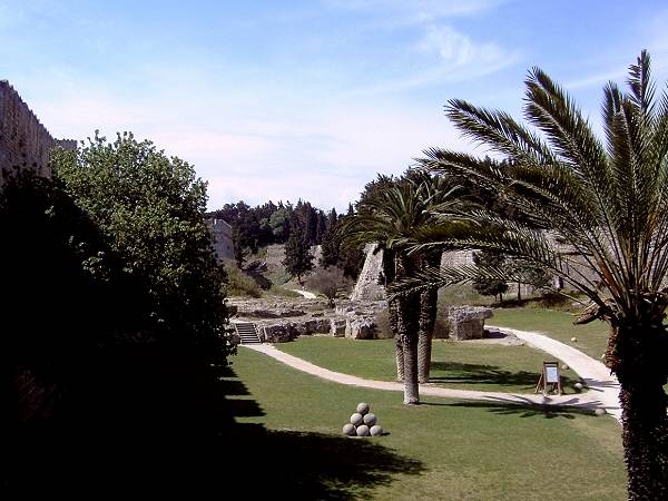 Stadtmauer von Rhodos