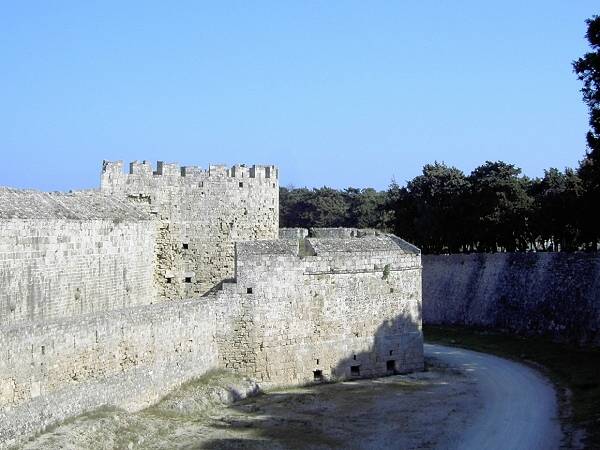 Stadtmauer von Rhodos