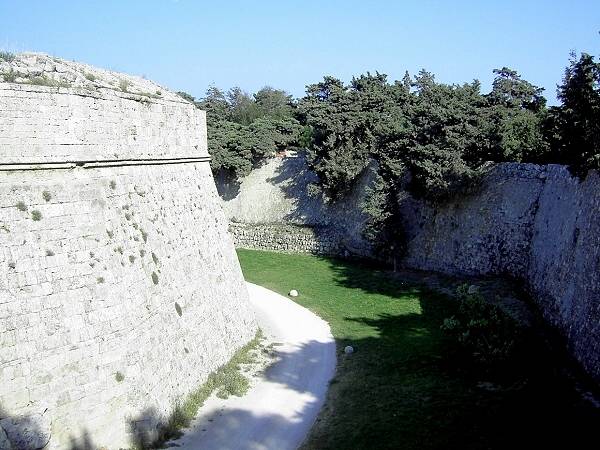 Stadtmauer von Rhodos