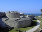 Stadtmauer von Rhodos: der "Turm der Italiener"