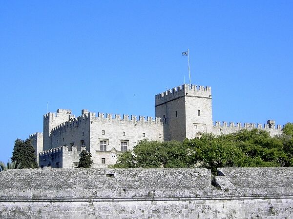 Der Gromeisterpalast von Rhodos