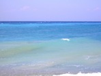 Meer und Strand an der Nordspitze von Rhodos