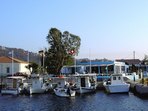 Fischerboote im Hafen von Faliraki