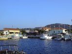 Fischerboote im Hafen von Faliraki