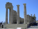 Akropolis von Lindos: der Athene-Tempel