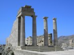 Akropolis von Lindos: der Athene-Tempel