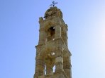Altstadt von Lindos: der Glockenturm der Marien-Kirche