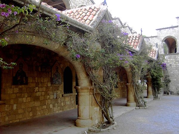 Berg Filerimos: das Johanniter-Kloster