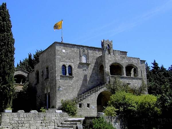 Berg Filerimos: das Johanniter-Kloster