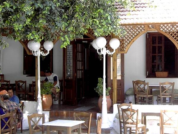 Cafe in Archangelos