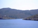 Insel Symi: Einfahrt in die Bucht zum Kloster Panormitis