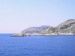 Entlang der Sdkste der Insel Symi auf der Fahrt Richtung Osten