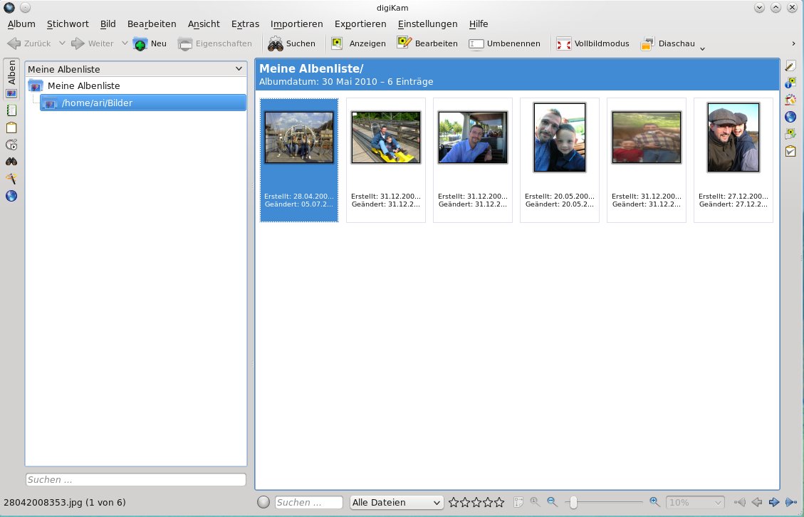 Digikam - Fotoverwaltung unter Linux