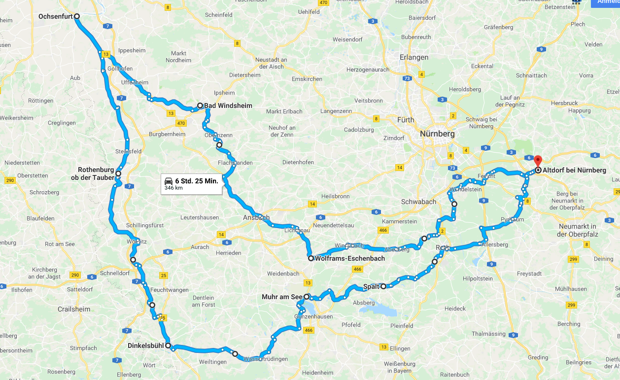 Rundreise Main-Tauber-Franken